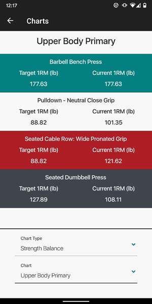 Strength Balance Report